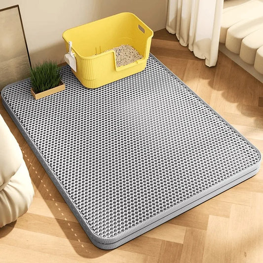 Extra Large Heavy-Duty Cat Litter Mat